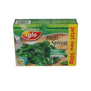 iglo Blatt-Spinat - mit ganzen Blättern